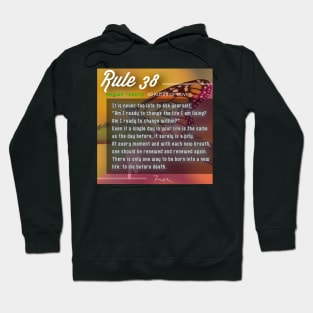 40 RULES OF LOVE - 38 Hoodie